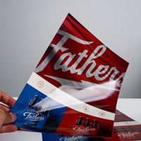 Folletos Publicitarios Personalizados, Impresión a Color en Formato A4, Diseño de Póster de Una Sola Página, Catálogo Corporativo, Impresión UV en Papel