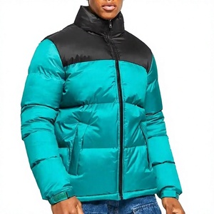 Blouson d'hiver matelassé imperméable en toile pour homme - Chasse, extérieur, écologique, coupe-vent, respirant, à capuche, logo personnalisé sur le devant - Product Image 1