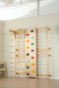 Stokta kolay kurulum kaya tırmanma duvar eğlence ekipmanları çocuk parkı için yüksek kaliteli kapalı-açık tırmanma duvar - Product Image 2