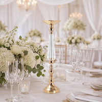 Centres de table en acrylique personnalisés de luxe pour mariage - Décoration de vases pour événements en plein air