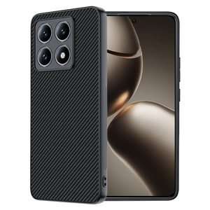 Pour Xiaomi 14T coque de téléphone Protection Anti-chute en Fiber de carbone coque arrière de téléphone antichoc pour Xiaomi 14T - Product Image 1