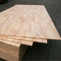 Planche en Bois de Caoutchouc Massif 100% Écologique Design Contemporain Qualité Construction Cuisine Chambre Extérieur
