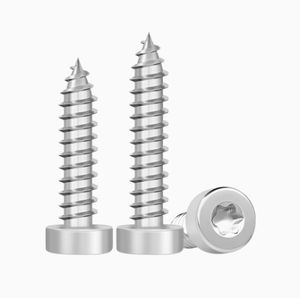 LeGood M2.6X5mm Tapa Torx de acero inoxidable autoformada para tornillos de sistema de medición métrico y plástico - Product Image 2