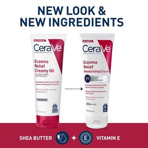 Crème hydratante apaisante pour l'eczéma 8 oz avec avoine colloïdale et beurre de karité pour peaux sèches et irritées - Product Image 2