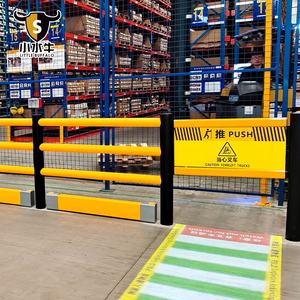 産業用安全スイングバリア回転式ゲート プラスチック製交通バリア スイングデザイン 耐荷重3トン 黄色+黒色 PAS13規格バリア - Product Image 1