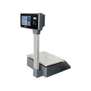 Pantalla dual de alta calidad Función inteligente Impresión térmica Reconocimiento AI Sistema Android Báscula de pesaje para seashop - Product Image 3