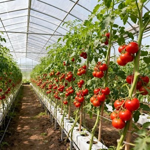 Kits de Invernaderos Comerciales de un Solo Tramo para Cultivo de Vegetales, Estructura Agrícola con Película Plástica, Túnel para Cultivo de Fresas en Venta - Product Image 3