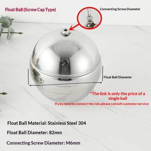 Vanne à flotteur en acier inoxydable 304 Decok, tolérance 1 %, <span class=keywords><strong>pour</strong></span> réservoirs et tours d'eau domestiques, accessoires de régulation de niveau de liquide - Product Image 4