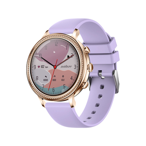 Reloj Inteligente Elegante V60 para Mujer, Doble Correa, Resistente al Agua IP67, Asistente de Voz con IA, Monitor de Temperatura y Frecuencia Cardíaca - Product Image 3