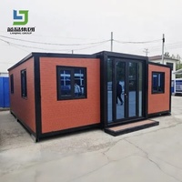 Usine chinoise, vente en gros de maisons préfabriquées modulaires de luxe de 20 pieds et 40 pieds, maisons conteneurs extensibles