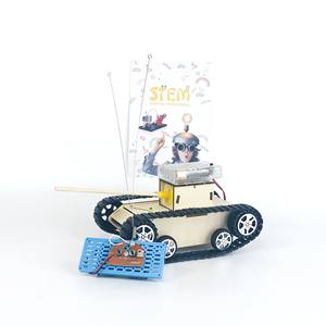 Kit de télécommande éducatif 5 en 1 à faire soi-même, expériences scientifiques, jouets STEM pour enfants, apprendre à construire une voiture robot, kits scientifiques mensuels pour enfants - Product Image 2