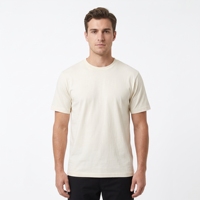 T-shirt décontracté personnalisé OEM ODM pour usage quotidien, avec logo personnalisé, manches courtes, col rond, coupe classique, t-shirt basique décontracté pour homme
