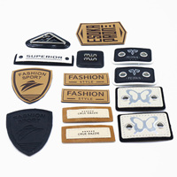 Étiquettes de vêtements personnalisées, patchs, étiquettes en cuir PU personnalisées, gaufrées, pour chapeaux, vêtements, sacs