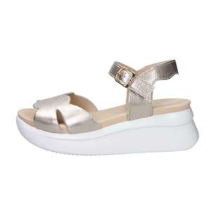 Sandalias de Plataforma para Mujer Callaghan 29931 Doradas, Tacón de 5 cm, Talla 40 - Product Image 1
