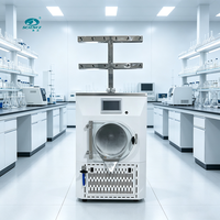SCIENTZ-25T RVS Automatische Commerciële Laboratorium Vriesdroogmachine voor Fruit, Voedsel, Vlees en Groenten