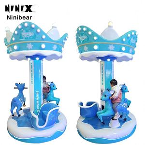 Manège pour enfants populaire en fibre de verre pour 3 personnes, à monnayeur, pour parc d'attractions - Product Image 6