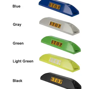 Butée de voiture, tampon de roue de camion, butée de <span class=keywords><strong>garage</strong></span>, espace de stationnement, butée de recul, grand localisateur de roue en caoutchouc - Product Image 2