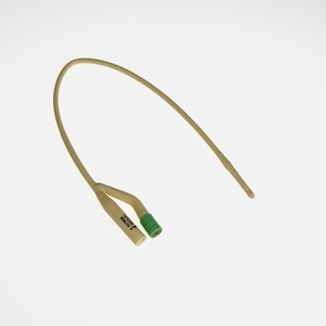 Kateter Urin Lateks Foley Dua Arah Tiga Arah Buatan Pabrik Bersertifikat ISO CE Kelas I 12-24FR - Product Image 3