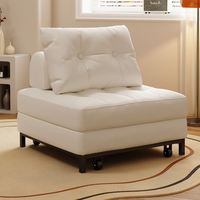Canapé-lit moderne multifonctionnel, petit et confortable, convertible, pliable, modulaire, pour salon