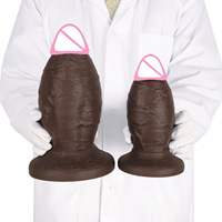 Dildo XXL en silicone liquide double dureté, jouet de simulation, plug anal, jouets sexuels pour adultes, jouets de plaisir pour adultes, dildos