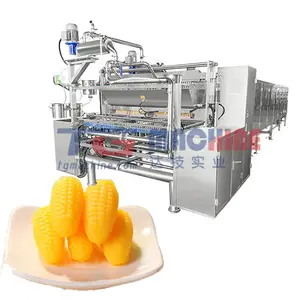 玉米形状果味维生素软糖生产线软糖制造机其他糖果零食机