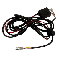 Accessoires d'éclairage automobile 2026 avec fonctions de feux de route et de croisement commutables, 12V, livré avec télécommande sans fil et relais
