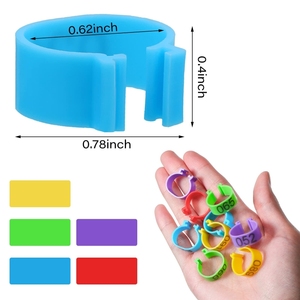 100 unids/pack 16mm anillos <span class=keywords><strong>de</strong></span> pierna <span class=keywords><strong>de</strong></span> pollo con numerado para patos <span class=keywords><strong>pollitos</strong></span> <span class=keywords><strong>Guinea</strong></span> palomas granja <span class=keywords><strong>de</strong></span> gansos - Product Image 2