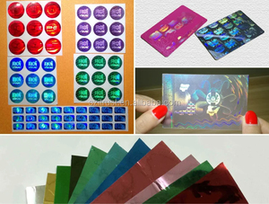 Custom High Quality PET Holographic Laser Logo 3D <b>Sticker</b> Colorful Printed <b>Waterproof</b> Adhesive <b>Stickers</b> for Computer & Camera - Product Image 6