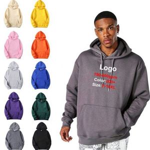 High Quality Wholesale Cotton Plus Size Men Sweater for Men Cheap Blank 100% Polyester Unisex Custom Printing Hoodie - Product Image 3