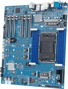 เมนบอร์ดเซิร์ฟเวอร์ MW94 RP0 ซ็อกเก็ตเดี่ยว รองรับ Intel Xeon W แพลตฟอร์ม 16 สล็อต DDR5 หน่วยความจำ 8 แชนแนล PCIe Gen5 x16 สล็อต  พอร์ต LAN แบบคู่ 10GbE - Product Image 1