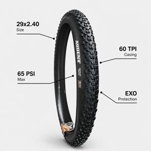 Neumático de Bicicleta de Montaña <span class=keywords><strong>Maxxis</strong></span> Ardent 29x2.40 59/61-622 60TPI EXO Resistente a Pinchazos, Alta Adherencia para Bicicleta de Montaña - Product Image 4