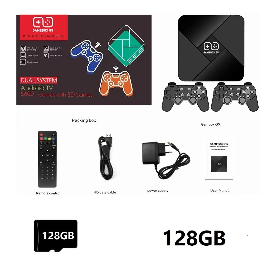 128G atado con alambre