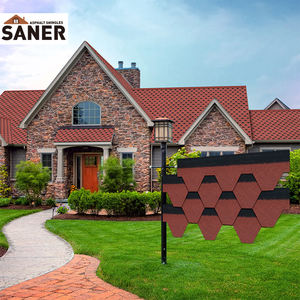 Mosaïque asphalte bardeaux couvreurs Chine fabrication <span class=keywords><strong>pas</strong></span> <span class=keywords><strong>cher</strong></span> architectural bardeaux asphalte sur le toit Personnaliser la couleur - Product Image 4