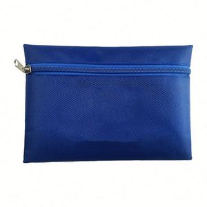 Factory Direct Outdoor Sports Camping Work Clean protection Safety Portable Blue Mini <b>Storage</b> Zipper Bag - Product Image 2