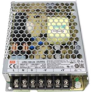 Alimentation à découpage Mean Well LRS-100-24 24V 4.5A Convertisseur AC-DC à double sortie - Product Image 4