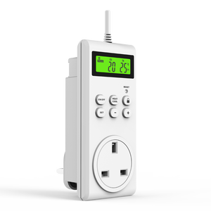 Controlador de temperatura del termostato de habitación <span class=keywords><strong>digital</strong></span> electrónico con interruptor de sensor electrónico ON/OFF Panel de calefacción para el hogar automáticamente - Product Image 2