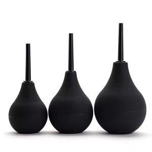 Kit de Limpieza Anal de Silicona, Bulbo para Enema, <span class=keywords><strong>Irrigador</strong></span> <span class=keywords><strong>Rectal</strong></span> Reutilizable, Herramienta de Higiene, Kit de Cuidado Personal Portátil - Product Image 1