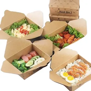 free sample of Kraft food packing brown paper lunch box