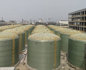 Horizontal Composite <b>Storage</b> Tank 10-4500mm Diameter Anti-Aging UV-Resistant for Petroleum <b>Storage</b> Altura 500kg <b>Weight</b> - Product Image 5