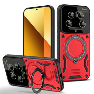Coque de téléphone pour <span class=keywords><strong>Xiaomi</strong></span> <span class=keywords><strong>Redmi</strong></span> <span class=keywords><strong>Note</strong></span> 14 13 Pro Plus 14t 14c + Poco M6 X6 5G 12 11 4G étuis pour smartphone béquille housse de téléphone portable - Product Image 1
