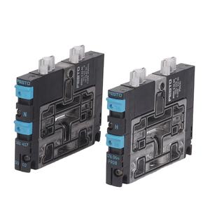 Plaque de terminaison 10 mm à double solénoïde 5/2 voies à double bobine CPV10-M1H-5LS-M7, noyau CPV10 161415 - Product Image 1