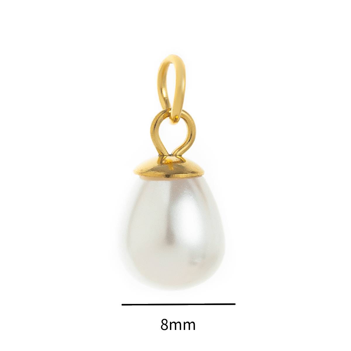 Pendentif 13 perles naturelles