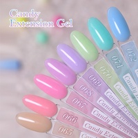 Macaron Construction Gel Laque Extension d'Ongles Fournitures pour Ongles Vente en Gros UV Soak Off Candy Extension Gel