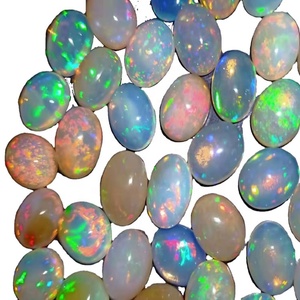 Gioielli commercio all'ingrosso Della Cina migliore qualità Ovale Cabochon Posteriore Piana <span class=keywords><strong>Opale</strong></span> naturale Della Pietra Preziosa per monili che fanno - Product Image 6