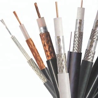Cable de Alimentación para CCTV Siamés R59, Precio de Fábrica por Metro, 300M, Cable Coaxial RG6