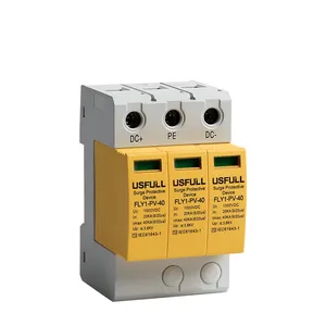 USFULL Electronic Component SPD Type II T1 T2 Three Phase Surge Protection DC SPD for lightning protection