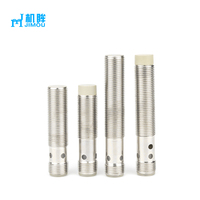 Sensor induktif M12 PNP NPN tidak ada Output NC 2mm 4mm penginderaan jarak dengan konektor M12