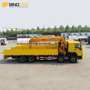 Camion Sinotruk Howo 8x4 avec grue à flèche hydraulique droite, capacité de 1 à 16 tonnes, pour le transport de charges lourdes, haute efficacité - Product Image 2