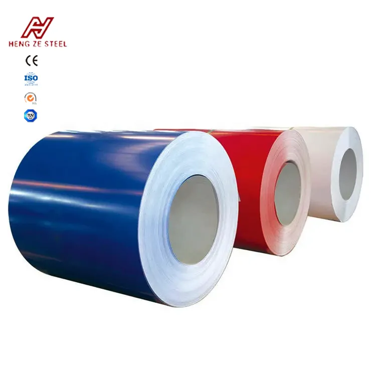 Hot dipped Ppgi Corrugated color coated GI/GL aluminum iron roll Prepainted galvanized/galvalume steel coils products