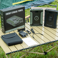 Chargeur portable 60000mAh pour l'extérieur, charge sans fil 15W, double USB, allume-cigare 12V, banque d'alimentation pour le camping, réfrigérateur